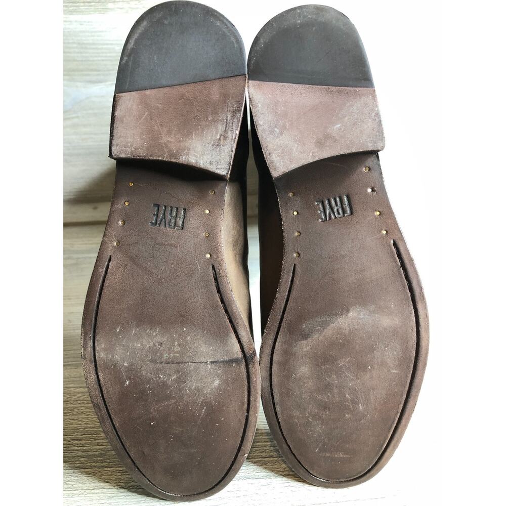 Frye Melissa Button 2 Women's Size 8 Riding Boots Slate Brown - Picture 5 of 5